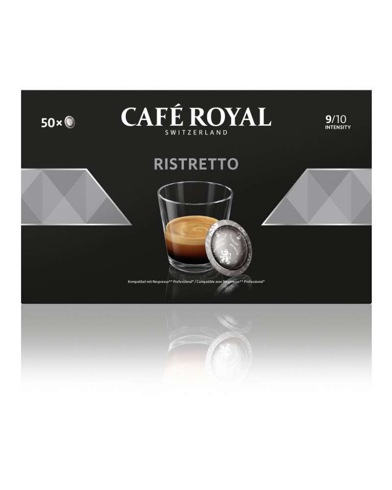 Kapsułki kawowe pads CAFE ROYAL RISTRETTO, 50 szt